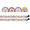 Teacher Created Resources Oh Happy Day Rainbows Magnetic Border, 24 Feet Per Pack, 2 Packs Image 1