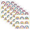 Teacher Created Resources Oh Happy Day Rainbows Mini Accents, 36 Per Pack, 6 Packs Image 1