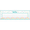 Teacher Created Resources Pastel Pop Flat Name Plates, 36 Per Pack, 6 Packs Image 1