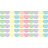 Teacher Created Resources Pastel Pop Scalloped Border Trim, 35 Feet Per Pack, 6 Packs Image 1