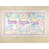 Teacher Created Resources Pastel Pop Tie-Dye Straight Border Trim, 35 Feet Per Pack, 6 Packs Image 4