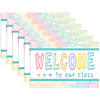 Teacher Created Resources Pastel Pop Welcome Postcards, 30 Per Pack, 6 Packs Image 1