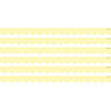 Teacher Created Resources Pastel Yellow Scalloped Border Trim, 35 Feet Per Pack, 6 Packs Image 1