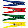Teacher Created Resources Plastic Clothespins, 40 Per Pack, 3 Packs Image 1
