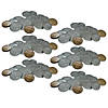 Teacher Created Resources Play Money: Assorted Coins, Pack of 6 Image 1