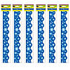 Teacher Created Resources Snowflakes Border Trim, 35 Feet Per Pack, 6 Packs