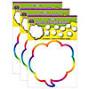 Teacher Created Resources Speech/Thought Bubbles Accents, 30 Per Pack, 3 Packs Image 1