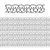 Teacher Created Resources Squiggles and Dots Die-Cut Border Trim, 35 Feet Per Pack, 6 Packs Image 1