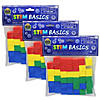 Teacher Created Resources STEM Basics: Multicolor 3/4" Foam Cubes, 40 Per Pack, 3 Packs Image 1