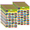Teacher Created Resources Superhero Stickers, 1", 120 Per Pack, 12 Packs Image 1