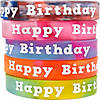 Teacher Created Resources Tie-Dye Happy Birthday Wristbands, 10 Per Pack, 6 Packs Image 1