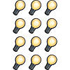Teacher Created Resources White Light Bulbs Mini Accents, 36 Per Pack, 6 Packs Image 1