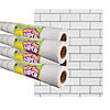 Teacher Created Resources White Subway Tile Better Than Paper Bulletin Board Roll, 4' x 12', Pack of 4 Image 1