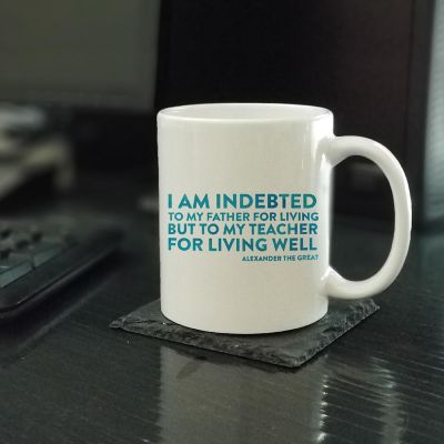 Teacher for Living Well Ceramic Mug Image 1