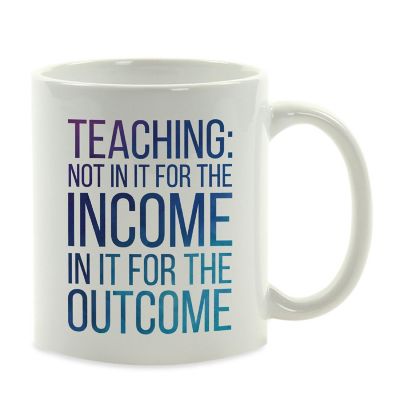 Teaching Outcome Quote Ceramic Mug Image 2