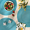 Teal Round Pvc Doubleframe Placemat 6 Piece Image 3