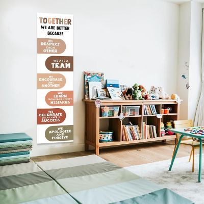 Team Classroom Banner 2PC - 13 x 48 Inch Image 3