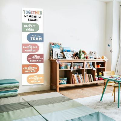 Team Classroom Boho Banner 2PC 13x48 Image 3