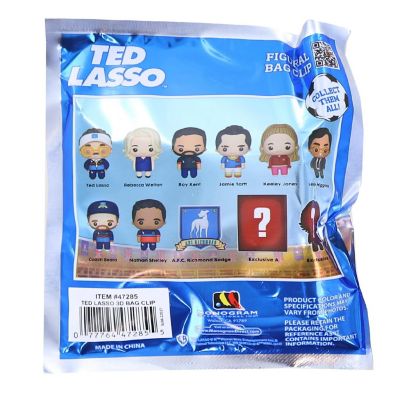 Ted Lasso Blind Bag 3D Foam Bag Clip  One Random Image 1
