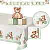 Teddy Bear DeluPropere Baby Shower Tableware and Decorations Kit Image 1