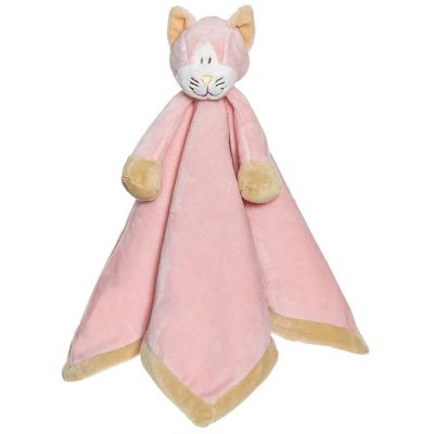 Teddykompaniet Diinglisar Collection 11 Inch Plush Animal Blanket  Cat Image 1