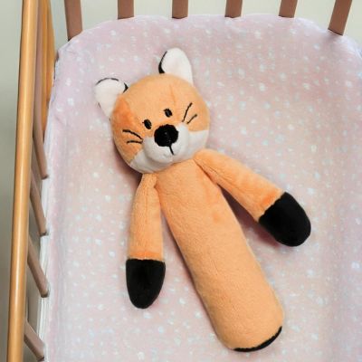 Teddykompaniet Plush Baby Rattle  Fox Image 2