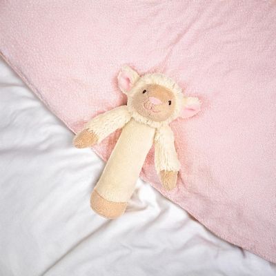 Teddykompaniet Plush Baby Rattle  Lamb Image 2