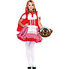 Teen Girl&#8217;s Lil&#8217; Miss Red Riding Hood Costume Medium Large 12-14 Image 1