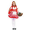Teen Girl&#8217;s Lil&#8217; Miss Red Riding Hood Costume Small Medium 10-12 Image 1