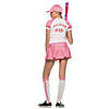 Teen Girl's Baseball Costume Image 1
