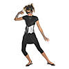 Teen Girl's Black Suited Spider Costume - Large Image 1