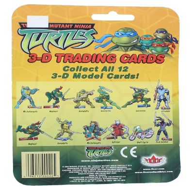 Teenage Mutant Ninja Turtles 3D Trading Cards  One Random Image 1