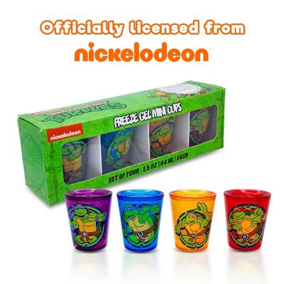 Teenage Mutant Ninja Turtles Cowabunga 1.5-Ounce Freeze Gel Mini Cups  Set of 4 Image 1