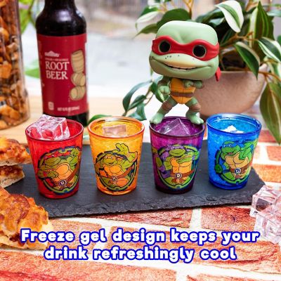 Teenage Mutant Ninja Turtles Cowabunga 1.5-Ounce Freeze Gel Mini Cups  Set of 4 Image 3
