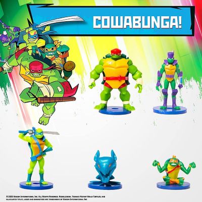 Teenage Mutant Ninja Turtles Pencil Toppers 5pk Raphael Muninn Mikey Leo Donatello PMI International Image 2