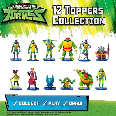 Teenage Mutant Ninja Turtles Pencil Toppers 5pk Raphael Muninn Mikey Leo Donatello PMI International Image 3