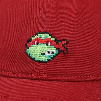Teenage Mutant Ninja Turtles Raphael Red Unstructured Baseball Cap Image 2