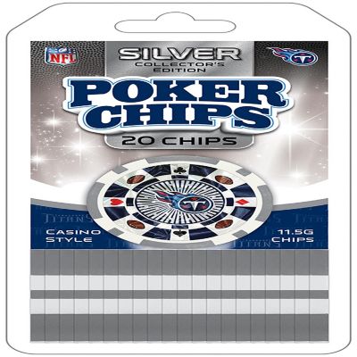 Tennessee Titans 20 Piece Poker Chips Image 1