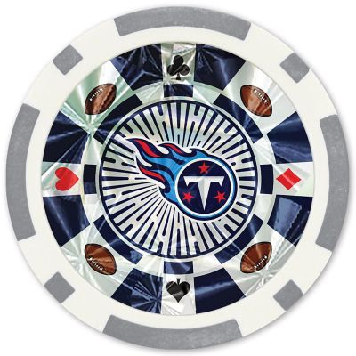 Tennessee Titans 20 Piece Poker Chips Image 2