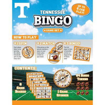 Tennessee Volunteers Bingo Game Image 3