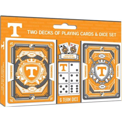 Tennessee Volunteers NCAA 2-Pack Playing cards & Dice set Image 1