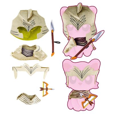 Tentacle Kitty Campaign Critters  Elvish Class Plush Clothing Pack Image 1
