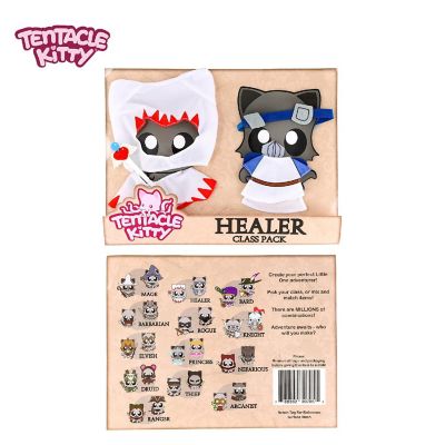 Tentacle Kitty Campaign Critters  Healer Class Plush Clothing Pack Image 1