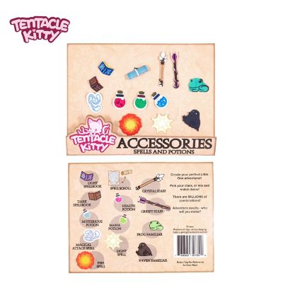 Tentacle Kitty Campaign Critters  Magic Spells Accessory Pack Image 1