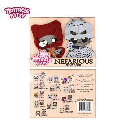 Tentacle Kitty Campaign Critters  Nefarious Class Plush Clothing Pack Image 1