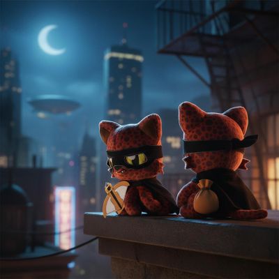 Tentacle Kitty Campaign Critters Rogue Plush Class Pack Image 3