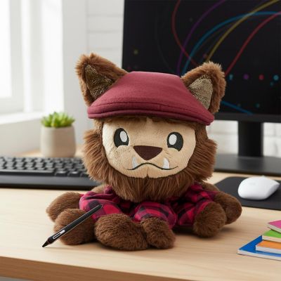 Tentacle Kitty Johnsquatch 11 Inch Plush Image 2