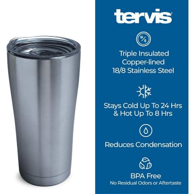 Tervis Triple Walled Dragonfly Insulated Tumbler- Stainless Steel- Campus - 20oz Image 2