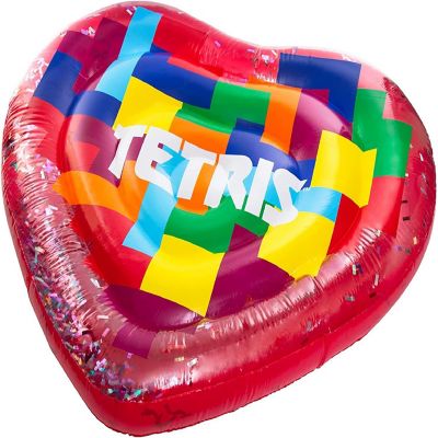 Tetris Pool Float Video Game Theme Giant Water Raft Summer Lounge Mighty Mojo Image 2