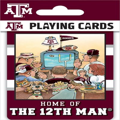 Texas A&amp;M Aggies Fan Deck Playing Cards - 54 Card Deck Image 1